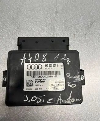 Audi A4 S4 B8 8K Hand brake control module ---