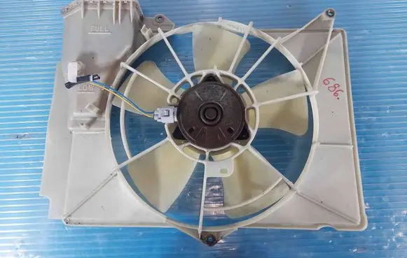 Toyota Yaris Verso Electric radiator cooling fan 1680003540