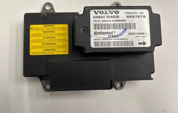 Volvo S40 Airbag control unit/module 8697679 00001393B1 004030600083