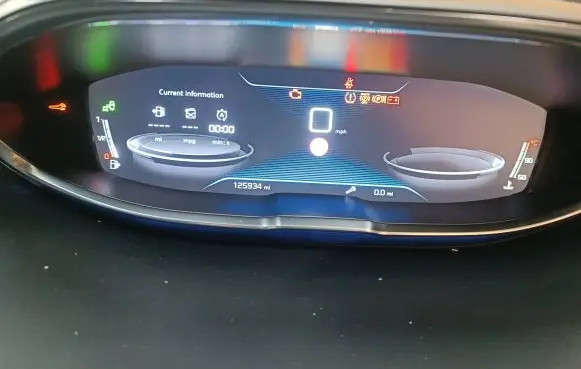 Peugeot 3008 II Speedometer (instrument cluster) 9828003480
