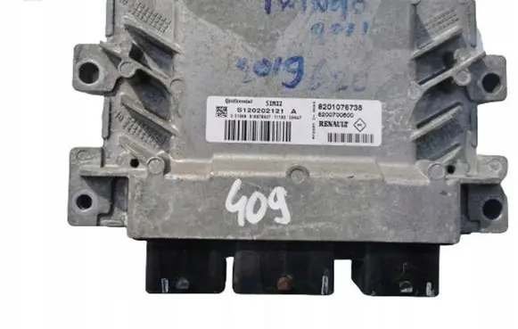Renault Twingo II Engine ECU kit and lock set S120202121A----