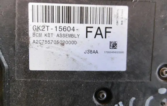 Ford Transit VII Fuse box set GK2T15604 J38AA A2C755705020000