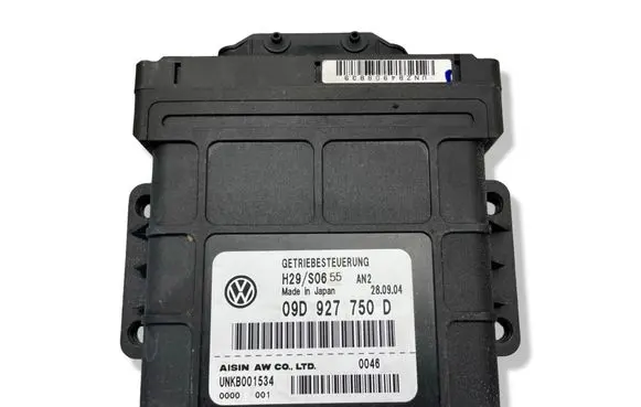 Volkswagen Touareg I Gearbox control unit/module H29S0655 UNKB001534 09D927750D