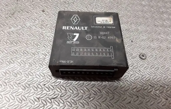 Renault Scenic III - Grand scenic III Tow bar trailer control unit/module 381447