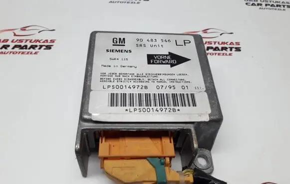 Opel Tigra A Airbag control unit/module 90483546 5WK4115