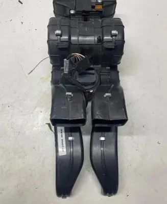 Interior heater climate box assembly