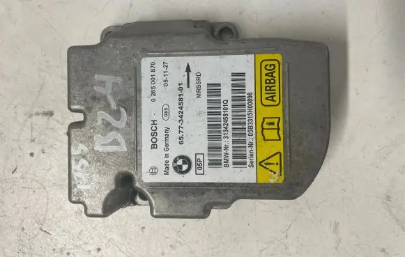 BMW X3 E83 Airbag control unit/module 31342458101Q 3424581 0285001870