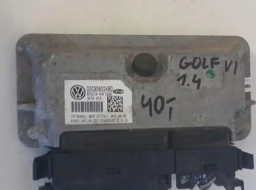 Volkswagen Golf VI Engine control unit/module ECU 03C