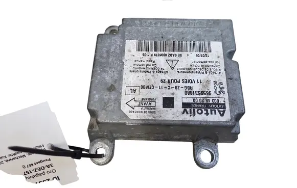 Peugeot 607 Airbag control unit/module 9659531880 603482000