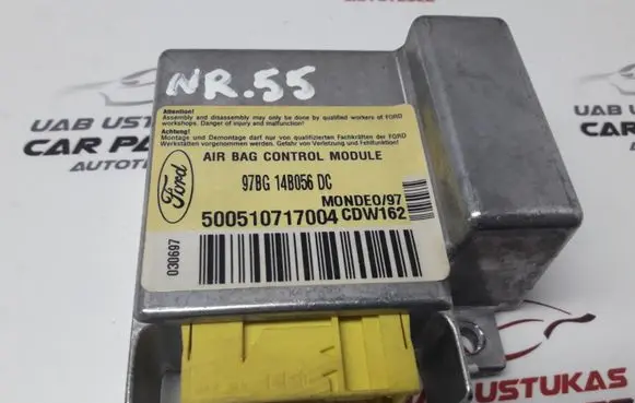 Ford Mondeo MK II Airbag control unit/module 97BG14B056DC 500510717004