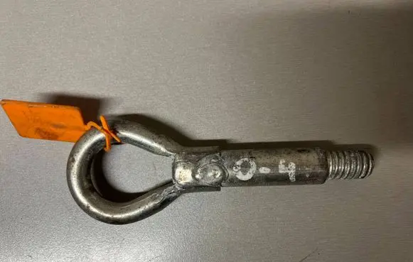 Opel Astra H Towing hook eye 