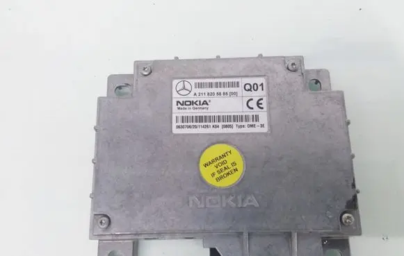 Mercedes-Benz E W211 Phone control unit/module A2118205885