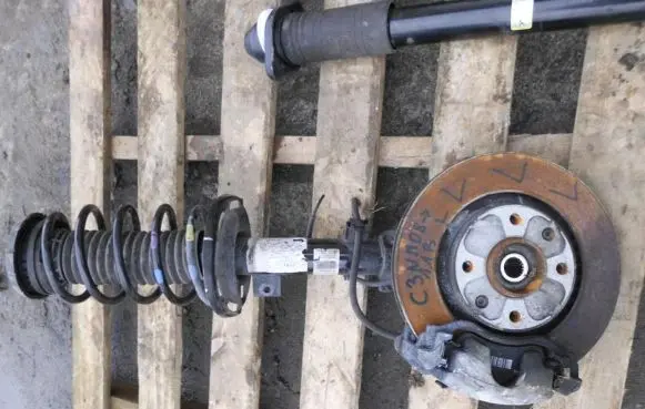 Citroen C3 Front wheel hub spindle knuckle