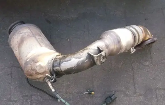 Mercedes-Benz ML W164 Catalyst/FAP/DPF particulate filter A1644909236