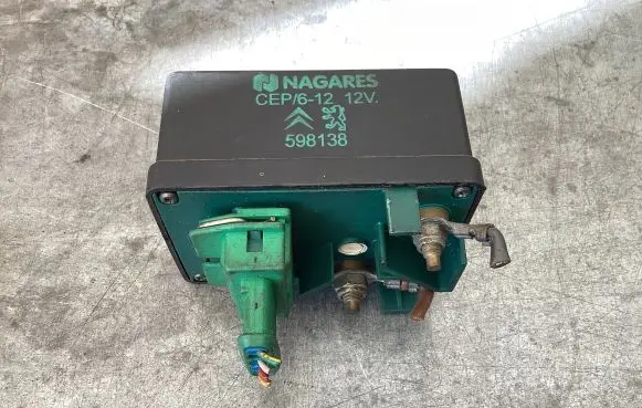 Peugeot 607 Glow plug pre-heat relay CEP612 598138