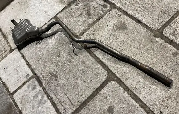 Mercedes-Benz S W221 Muffler/silencer A2214913300
