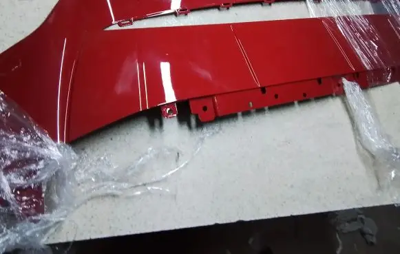 Porsche Cayenne (9Y0 9Y3) Front bumper lip 