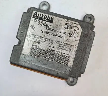 Citroen Xsara Picasso Airbag control unit/module 9646757180 550893100