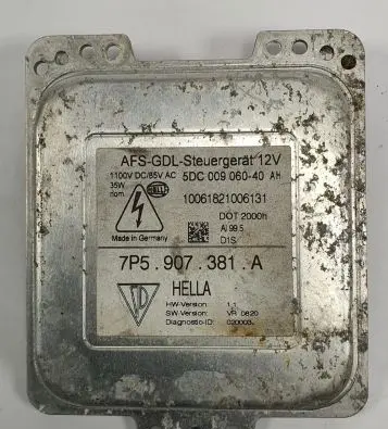 Porsche Cayenne (92A) Xenon control unit/module 7P5907381A