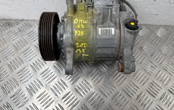 BMW X3 F25 Air conditioning (A/C) compressor (pump) 9225704 6SEU14A GE4471501662