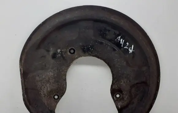 Audi A4 S4 B6 8E 8H Rear brake disc plate dust cover 8E0615611K