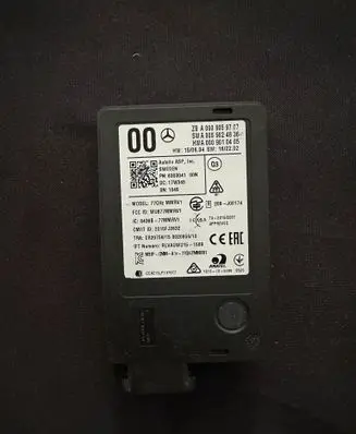 Mercedes-Benz E W213 Blind spot module A0009059707 A0009024836 A0009010405