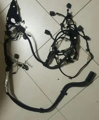 Engine installation wiring loom