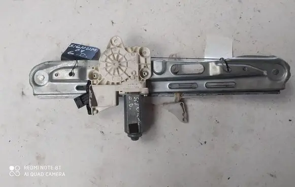 Opel Signum Rear door window regulator with motor 24414777