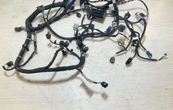 Engine installation wiring loom