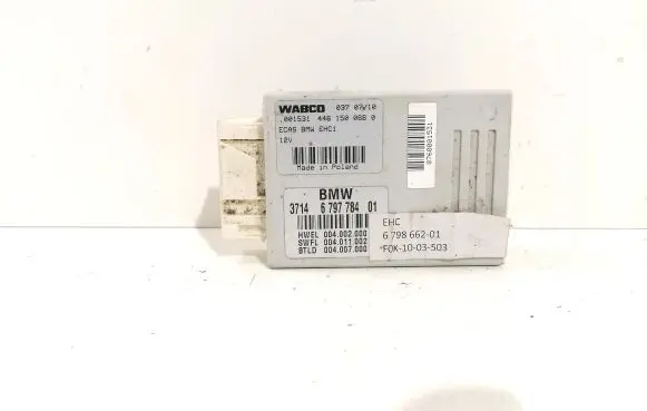 BMW 5 GT F07 Air suspension control unit module (rear) 6797784 3714679778401