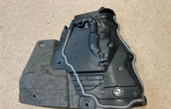Heat shield in engine bay