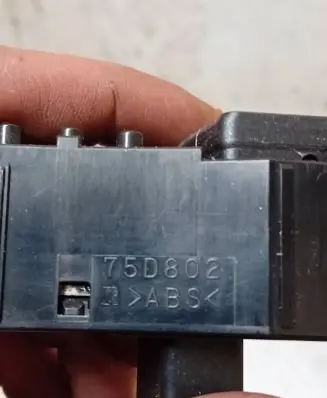 Toyota Prius (XW30) A set of switches 8024197