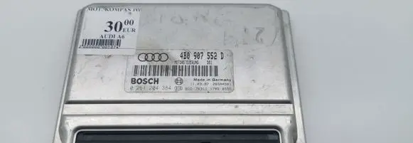 Audi A6 S6 C5 4B Engine control unit/module 4B0907552D 0261204384