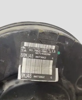Citroen C5 Brake booster 9671458280 03786278014 0073862