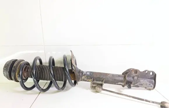 Front shock absorber with coil spring