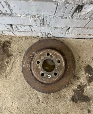 Mercedes-Benz E W211 Rear brake disc