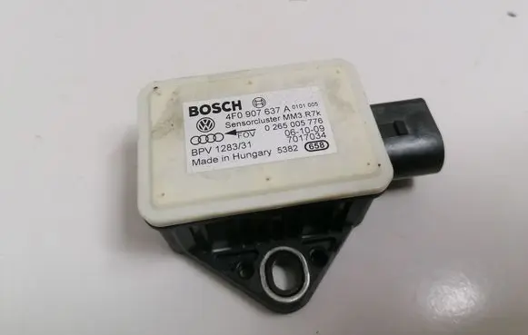 Audi A6 S6 C6 4F ESP acceleration yaw rate sensor 4F0907637A