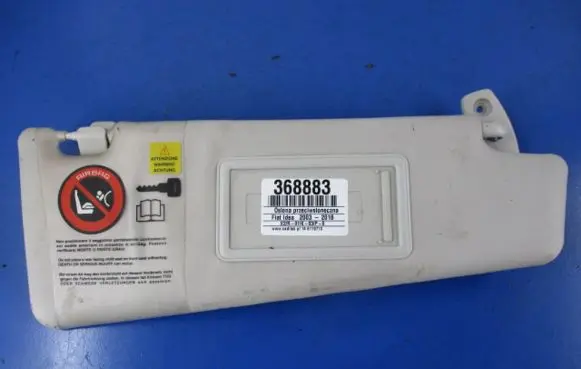 Fiat Idea Sun visor