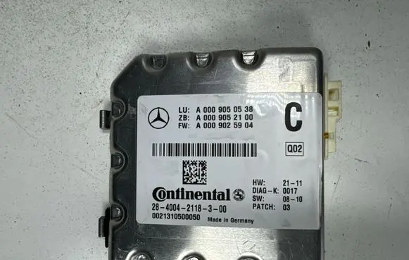Mercedes-Benz GL X166 Windshield/windscreen camera A0009025904