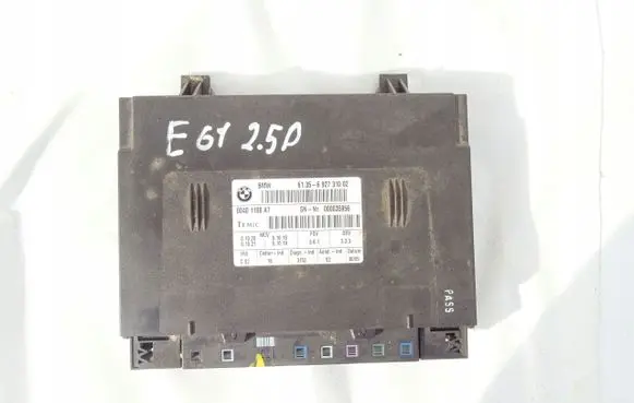 BMW 5 E60 E61 Seat control module 6927310