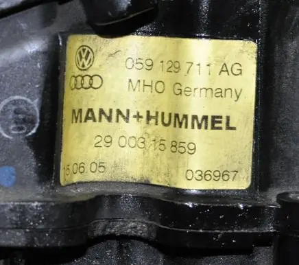 Audi A6 S6 C6 4F Intake manifold 059129711AG