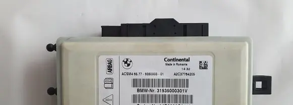 BMW X5 F15 Airbag control unit/module 935000301 A2C37764205