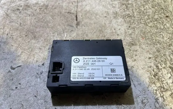 Mercedes-Benz E W211 Gateway control module A2115403545 410213009005 A2114452600
