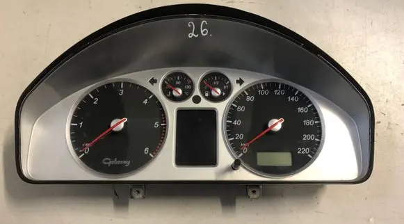 Ford Galaxy Speedometer (instrument cluster) 7M5920840P YM2110849C 0312030355