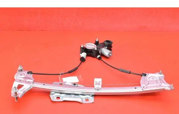 Front door window regulator with motor