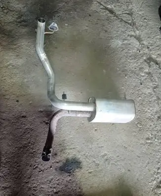 Opel Zafira C Muffler/silencer 13290368