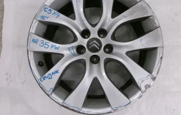 Citroen C5 R16 steel rim 9673000880