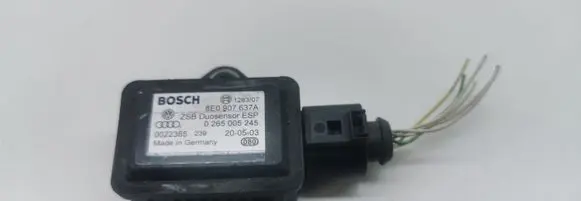 Audi A6 S6 C5 4B ESP acceleration yaw rate sensor 0265005245 8E0907637A 1J0973713