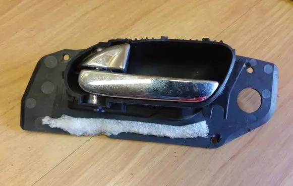 Peugeot 607 Rear door interior handle 9629160777