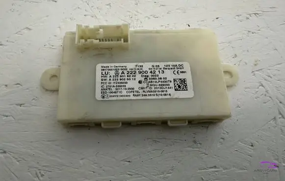 Mercedes-Benz S W222 Keyless (KESSY) go control unit/module A2229018202 A2229025012 A2229004213